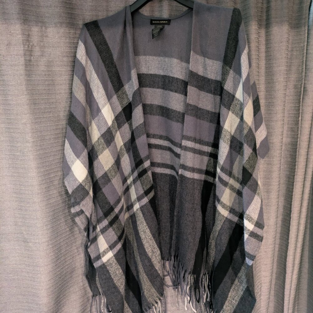 Banana Republic cashmere and wool shawl